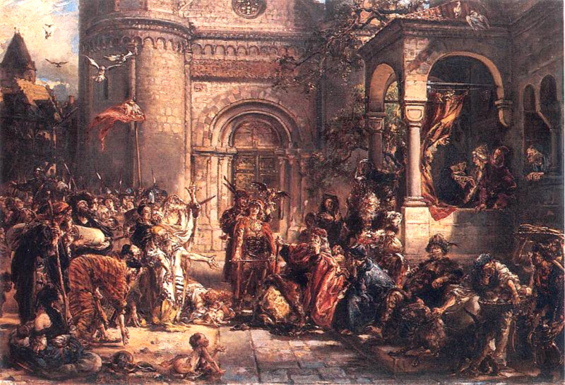 Jan Matejko Immigration of the Jews